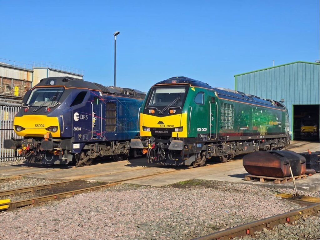 Locomotivele Class 93 vor fi întreținute la Gresty Bridge în urma unui nou acord dintre Rail Operations Group și DRS