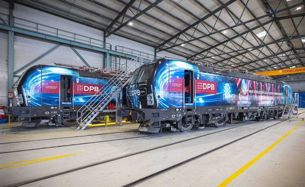 DPB Group își extinde flota cu două noi locomotive Siemens Vectron