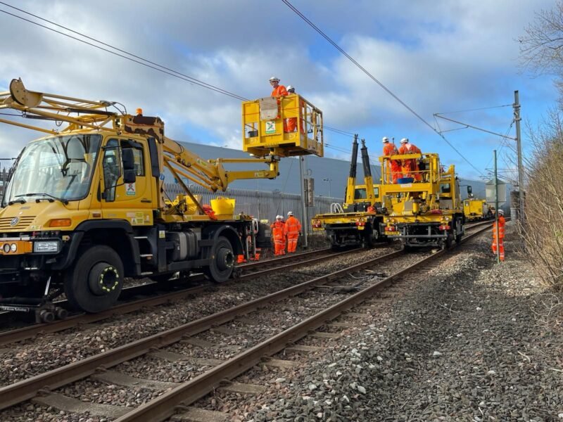 Linia de metrou din South Tyneside intră în reparații majore de înlocuire a rețelei de contact