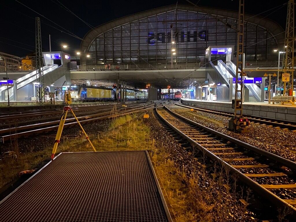 Gara Centrală din Hamburg primește o nouă bază geodezică pentru proiectele viitoare de modernizare