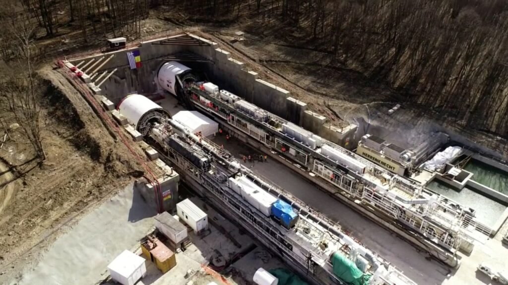 Proiectul feroviar Apața–Cața intră în topul celor mai mari șantiere TBM din Europa