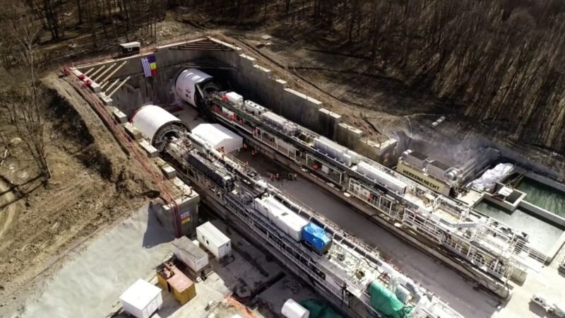 Proiectul feroviar Apața–Cața intră în topul celor mai mari șantiere TBM din Europa