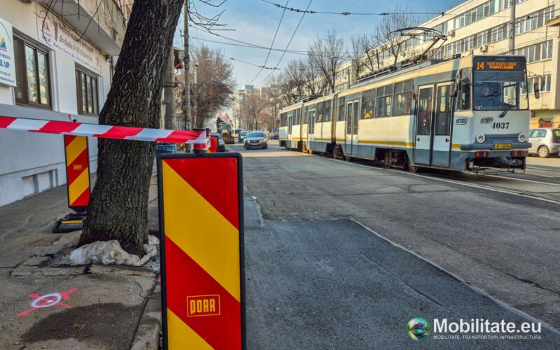 PORR a demarat primele lucrări în proiectul de modernizare a liniilor de tramvai pe Bulevardul Ferdinand I