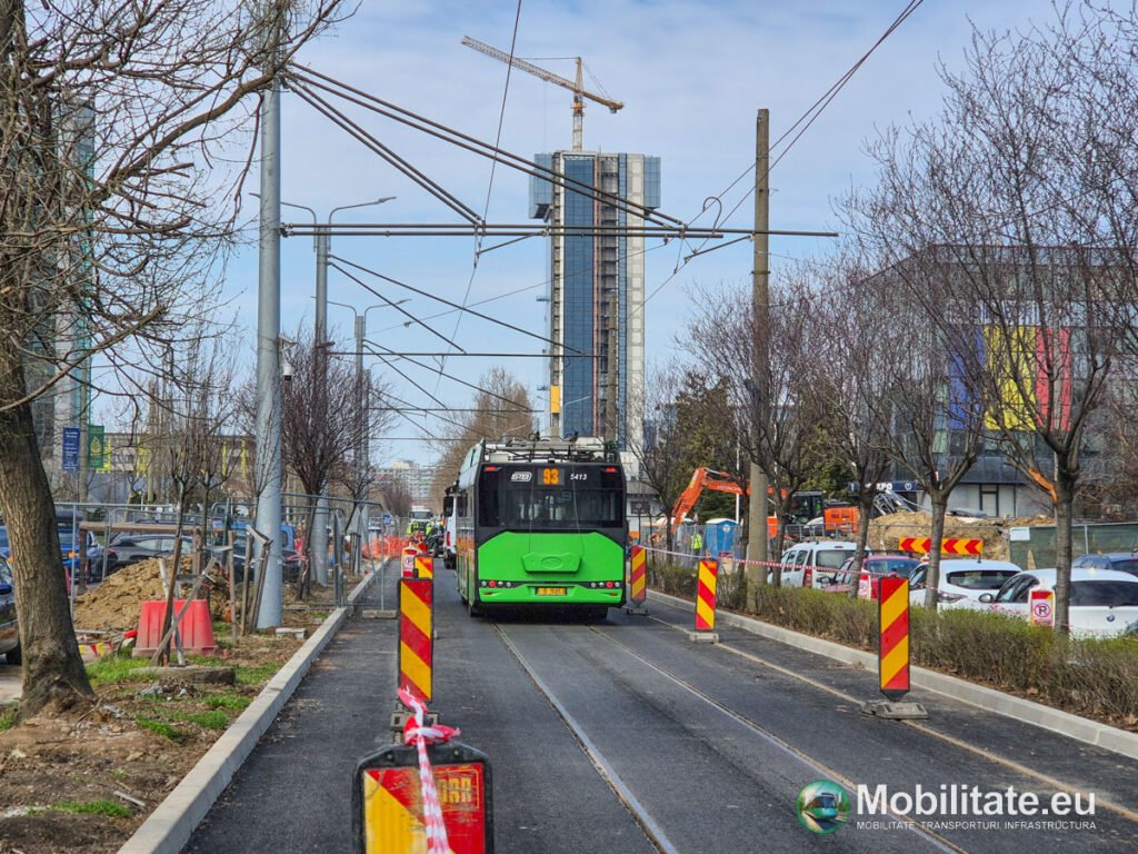 Primăria Capitalei anunță lista șantierelor la liniile de tramvai și recomandările pentru menținerea mobilității eficiente în perioada suspendărilor de linii