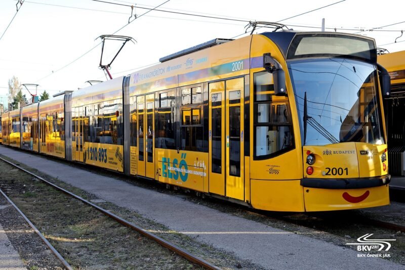 Budapesta marchează 20 de ani de exploatare a tramvaielor Siemens Combino