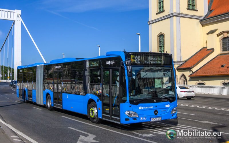 BKK introduce 15 autobuze Mercedes Citaro noi pe liniile 148 și 151 din Budapesta