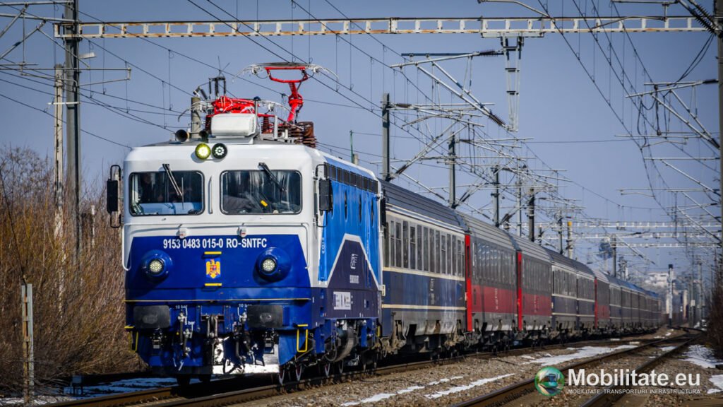 FOTO - SCRL Brașov a finalizat cu succes proba cu a 7a locomotivă pe 4 osii modernizată cu fonduri PNRR