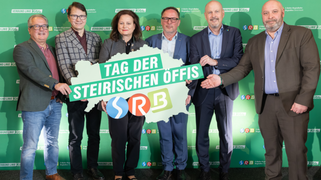 Transportul public din Stiria continuă să crească în 2025, cu recorduri de utilizare și extinderea rețelei S‑Bahn și RegioBahn