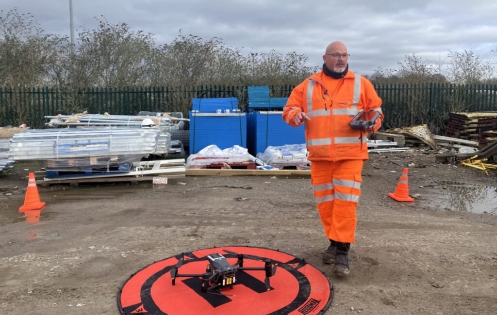 Dronele utilizate de Network Rail au un rol tot mai important în menținerea circulației feroviare în East Midlands