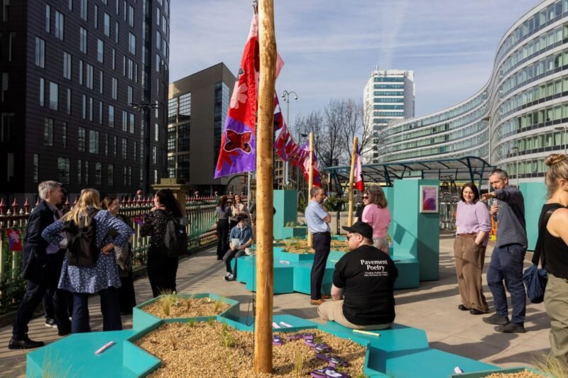 Manchester Piccadilly are prima grădină comunitară realizată de Network Rail împreună cu localnicii și organizațiile sociale