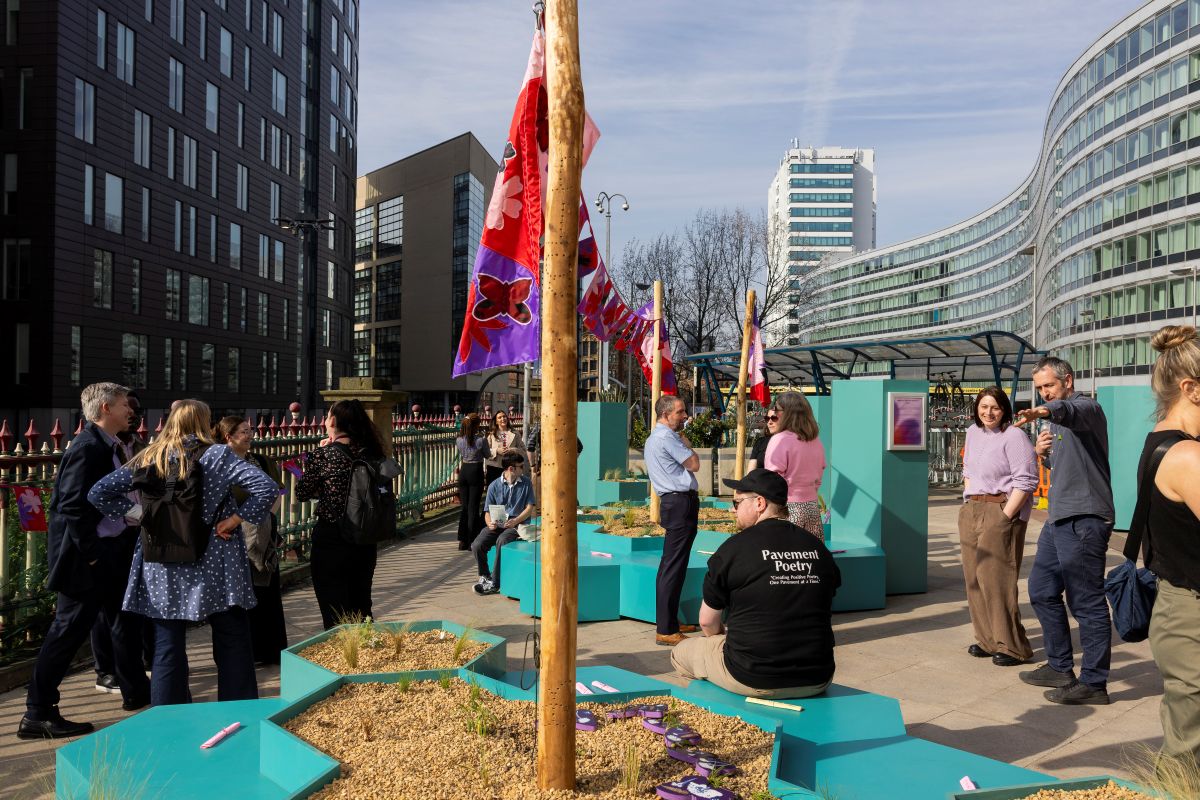 Manchester Piccadilly are prima grădină comunitară realizată de Network Rail împreună cu localnicii și organizațiile sociale