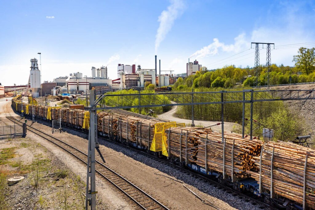 SCA atinge un record de 3,1 milioane m³ de lemn transportat pe calea ferată în 2025. A redus emisiile cu peste 51.000 tone CO₂
