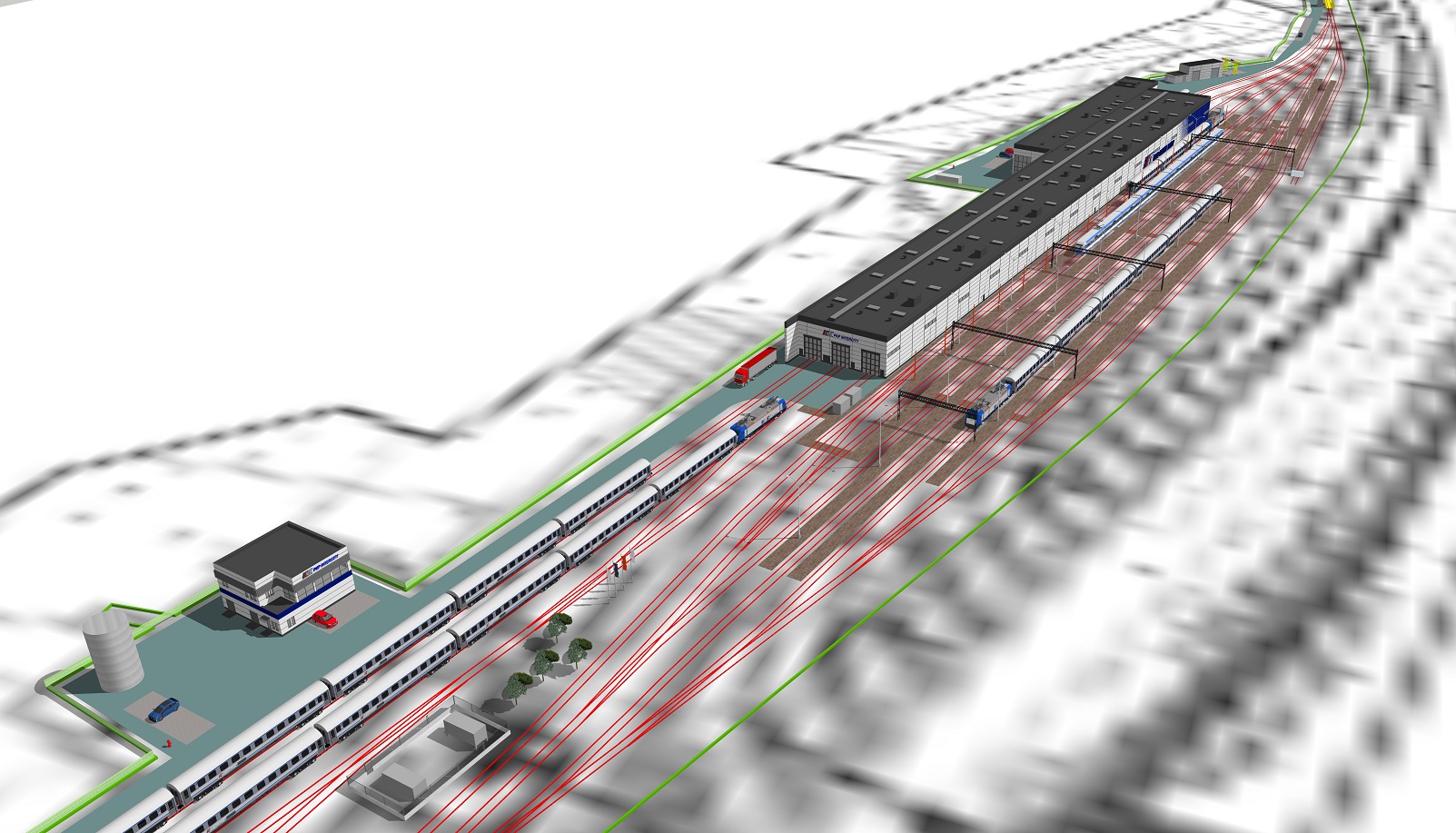 Noul centru de mentenanță PKP Intercity din Przemyśl avansează spre finalizare și va deveni un hub tehnic strategic pentru sud‑estul Poloniei