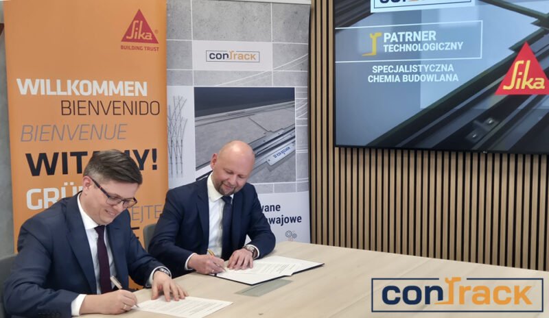 CONTRACK și Sika semnează un parteneriat tehnologic pentru dezvoltarea infrastructurii moderne de tramvai
