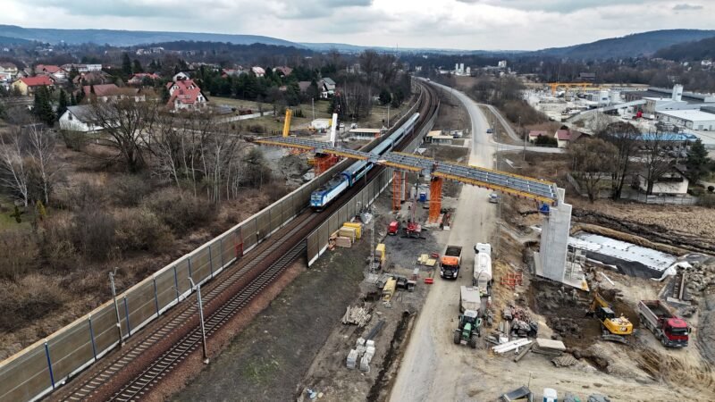 PKP PLK elimină ultimele treceri la nivel de pe linia Kraków–Katowice