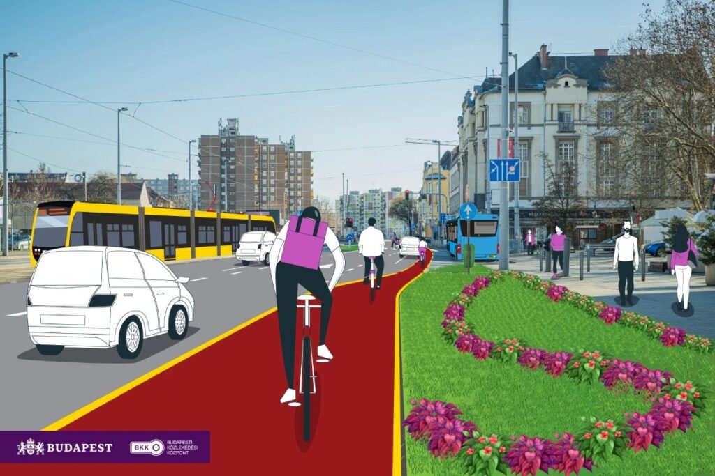 Budapesta începe lucrările de reabilitare pe István út și Pozsonyi utca cu restricții de trafic timp de mai multe luni