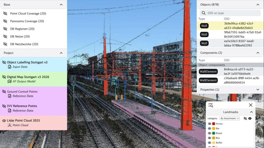Harta Digitală dezvoltată de Deutsche Bahn devine un element cheie pentru trenurile automatizate în Germania