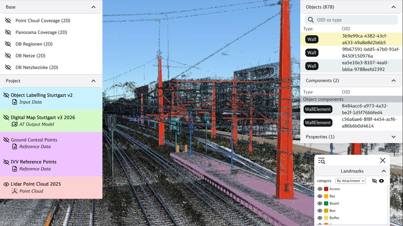 Harta Digitală dezvoltată de Deutsche Bahn devine un element cheie pentru trenurile automatizate în Germania