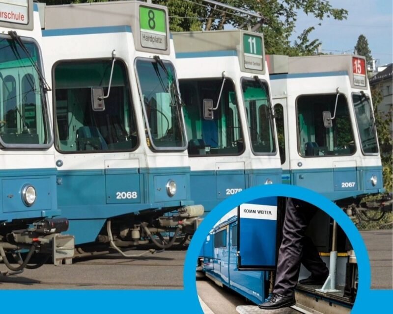 Zürich renunță la ultimele tramvaie cu podea înaltă și trece complet la flotă accesibilă pentru toți călătorii