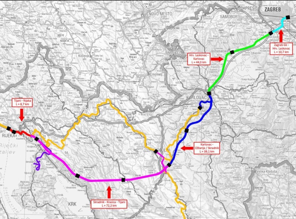 COMSA modernizează linia feroviară Hrvatski Leskovac–Karlovac din Croația - proiect de 44 km cu electrificare și dublare de cale