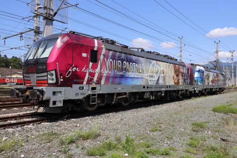 Adesso Rail prezintă prima sa locomotivă botezată „Marie‑Therese” ca un simbol al începutului companiei și al noii identități vizuale