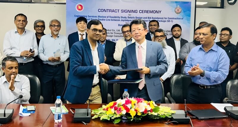 Bangladesh semnează contractul pentru modernizarea liniei feroviare Joydebpur–Ishurdi - un proiect strategic de 174 km cu linie dublă dual‑gauge