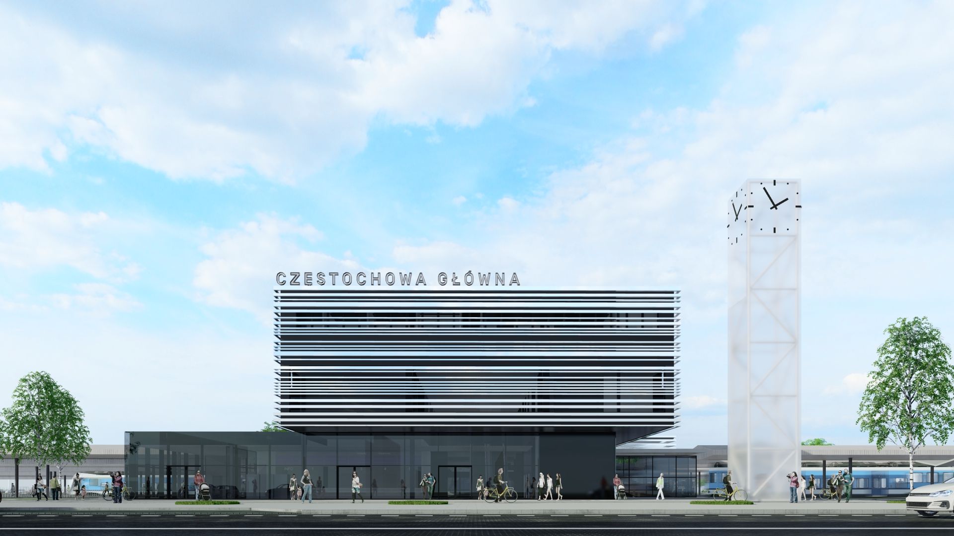 Gara Częstochowa intră într‑o nouă etapă a modernizării: traficul de pasageri mutat în terminalul temporar din containere
