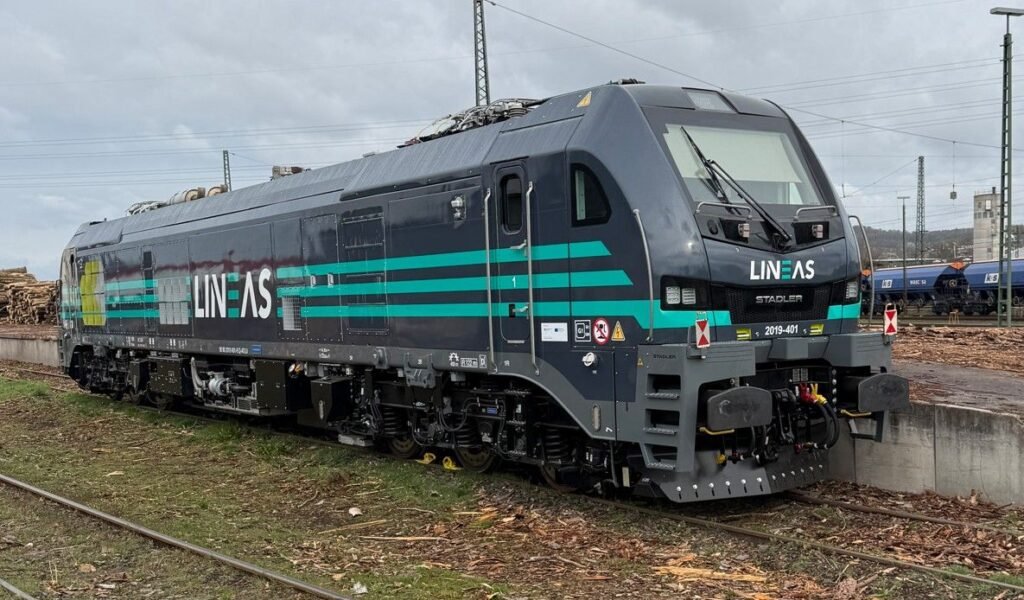 Lineas primește a doua locomotivă Stadler EURO9000 de la Alpha Trains