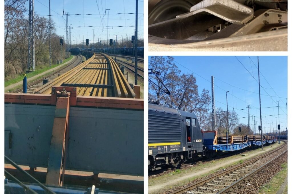 LTG Cargo Polska transportă un nou lot de șine de 120 de metri către Germania depășind problemele logistice