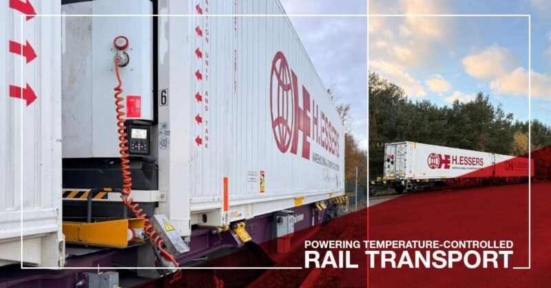 H.Essers lansează Powerwagon - soluția europeană inovatoare pentru transport feroviar frigorific cu energie autogenerată