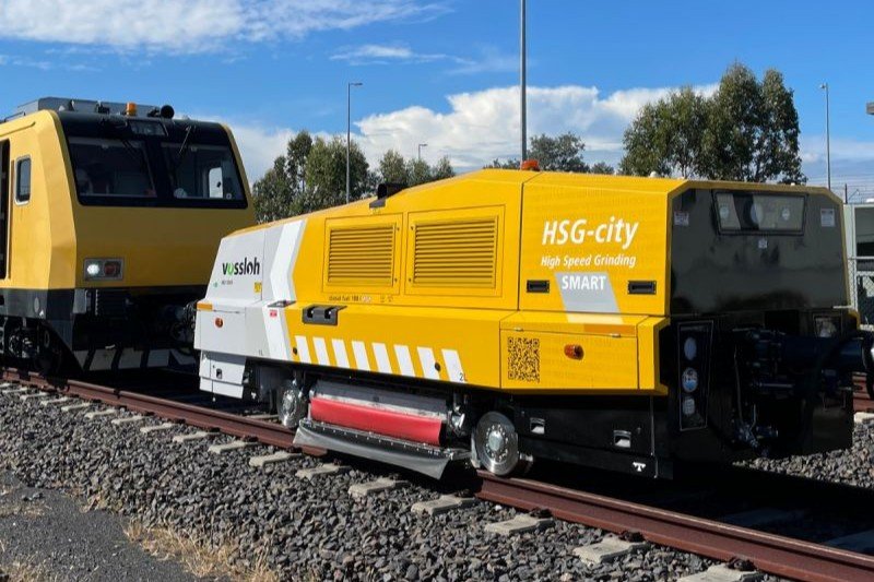 Vossloh introduce șlefuirea feroviară de mare viteză HSG‑city în Australia pentru întreținerea rețelelor urbane