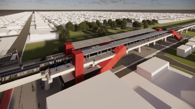 Chicago începe oficial lucrările la extinderea istorică a liniei Red Line până la 130th Street