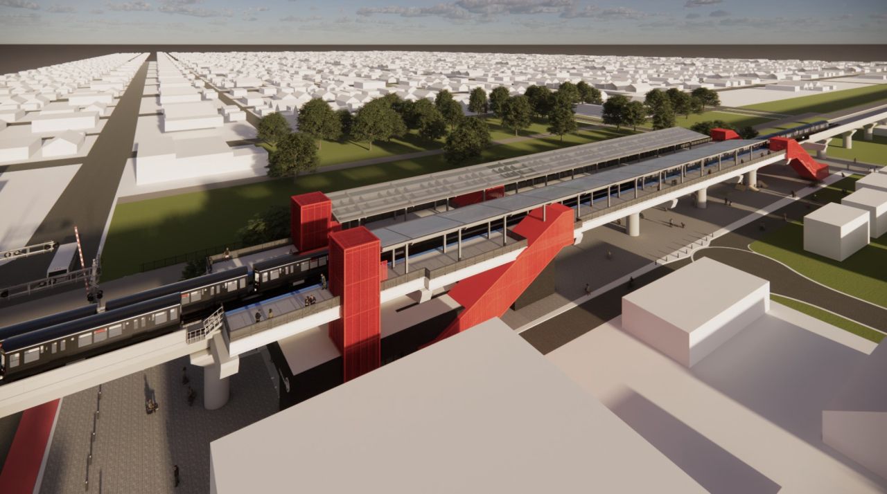 Chicago începe oficial lucrările la extinderea istorică a liniei Red Line până la 130th Street