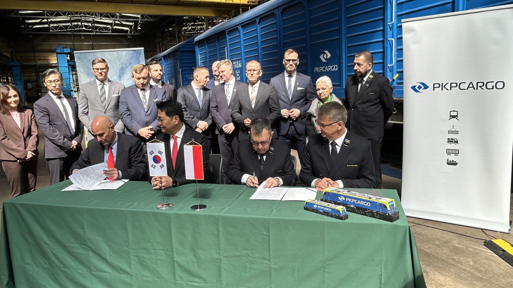 PKP CARGO lansează proiectul unui nou tip de vagoane pentru logistica de apărare în nodul feroviar Szczecin Port Centralny