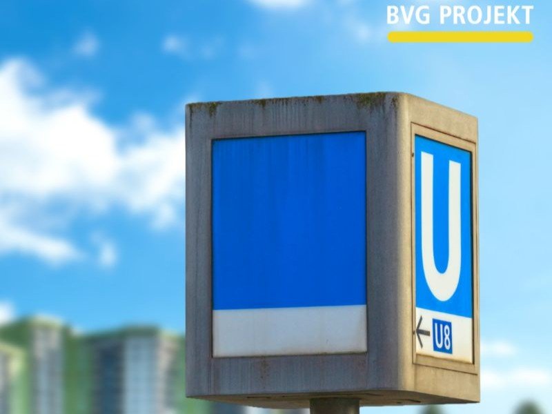 Berlin avansează proiectul de prelungire a magistralei U8 către Märkisches Viertel odată cu aprobarea Senatului