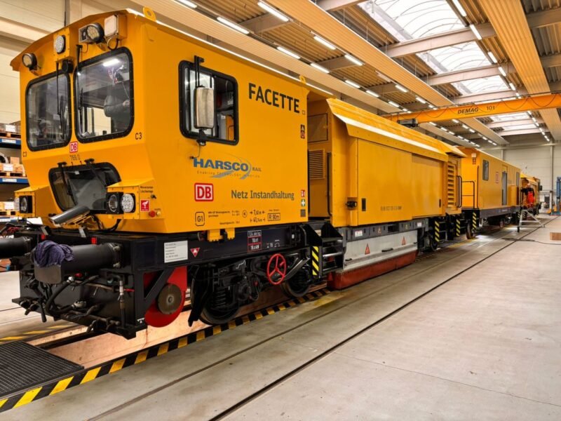 Harsco Rail finalizează modernizarea completă a unei mașini de șlefuit șina pentru DB InfraGO pentru a prelungi durata de viață a utilajului