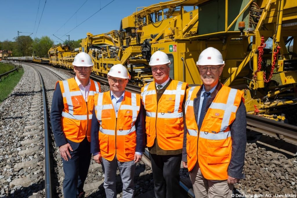 Lucrările de renovare pe coridorul Nürnberg–Regensburg avansează conform planului cu finalizarea programată pe 10 iulie