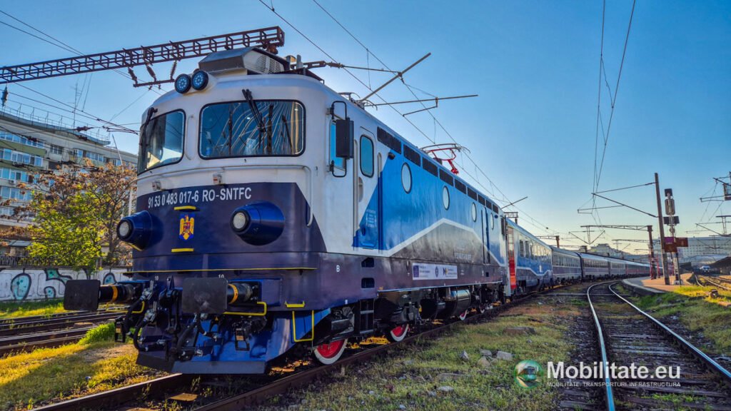 SCRL Brașov finalizează cu succes probele de performanță cu a 10 locomotivă pe 4 osii modernizată cu fonduri PNRR - LEMA4000 483-017