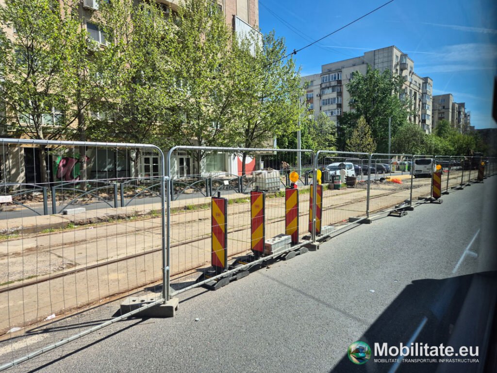 Circulație rutieră închisă pe străzile Paleologul și Vasile Lascăr din 4 mai 2026 pentru modernizarea liniilor de tramvai