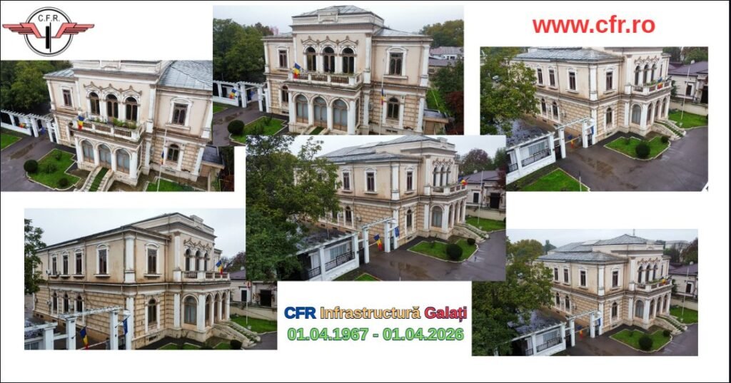 SRCF Galați marchează 59 de ani de activitate și rămâne un pilon al infrastructurii feroviare din estul și sud‑estul României