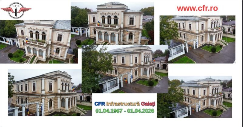 SRCF Galați marchează 59 de ani de activitate și rămâne un pilon al infrastructurii feroviare din estul și sud‑estul României