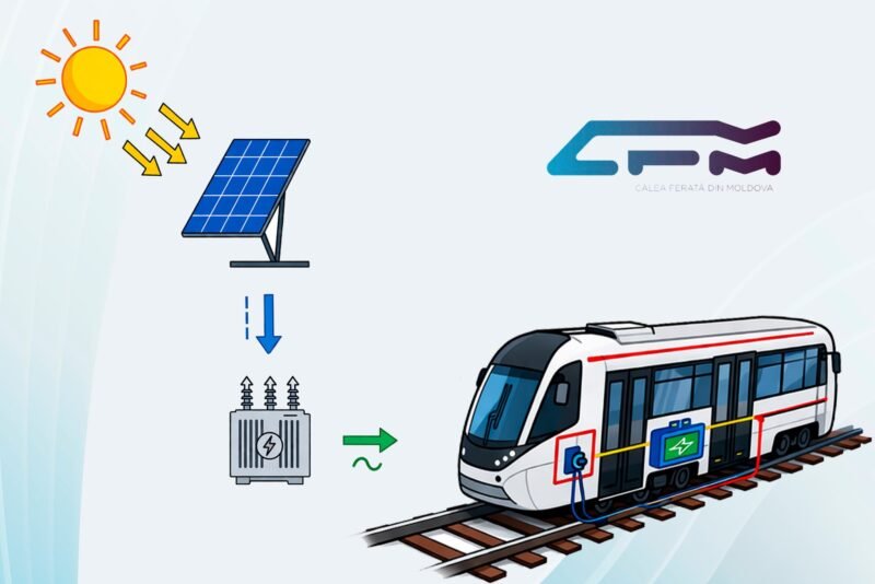 Calea Ferată din Moldova analizează introducerea unui railbus electric cu autonomie de 400 km pentru rute regionale