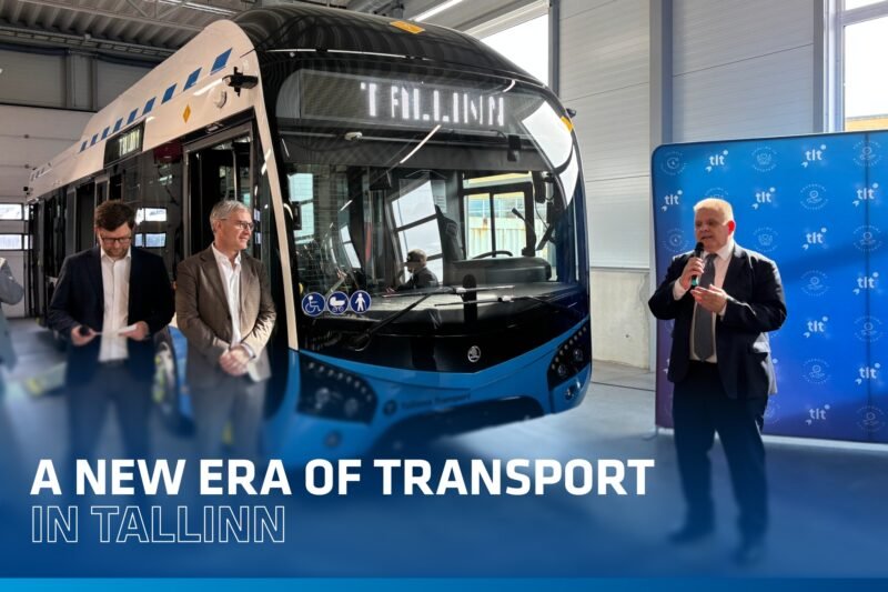 Tallinn introduce în circulație noile troleibuze Škoda 32Tr și 33Tr - vehicule cu baterii și autonomie de 25 km