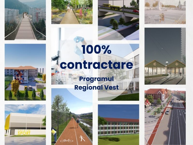 ADR Vest depășește 100% contractare în Programul Regional Vest 2021–2027 și ajunge la 1,2 miliarde euro investiții în regiune
