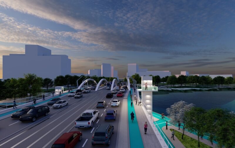 Timișoara are constructor pentru podul cu linie de tramvai de la Solventul. Este primul pod nou al orașului după Revoluție