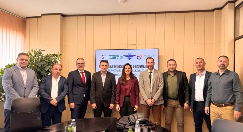 Memorandum semnat pentru creșterea competitivității transportului feroviar pe coridorul feroviar Ploče–Șamac și Ploče–Zvornik