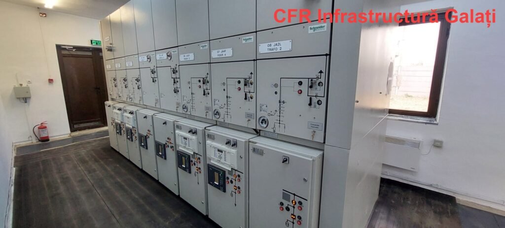 Substația de tracțiune electrică Hanu Conachi a fost recepționată și este operațională pe linia 704 Galați–Tecuci