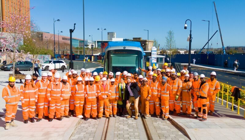 Midland Metro Alliance finalizează predarea primei faze a extensiei Birmingham Eastside către Transport for West Midlands