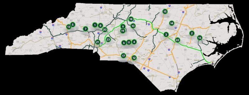 Programul „Build Ready Sites” al North Carolina Railroad Company accelerează dezvoltarea terenurilor industriale conectate la rețele feroviare