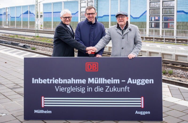 Deutsche Bahn finalizează modernizarea tronsonului Müllheim–Auggen aducând conexiuni mai rapide și mai stabile pe Magistrala Rinului
